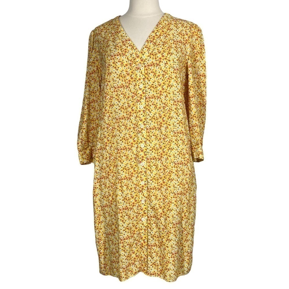 DRAPER JAMES Floral Print Shirtdress